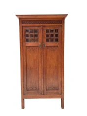 Arts & Crafts Armoire or Bookcase In the style of Architect Lauweriks, 1890s